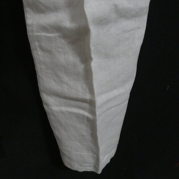 Y2K | OLD NAVY SURPLUS CO. | 36 x 30 | Classic Beige Linen Straight Leg Pants - Picture 16 of 16